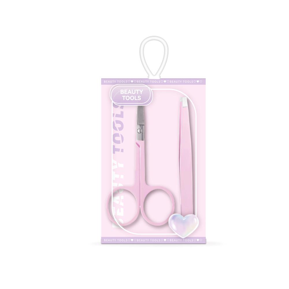 

ETUDE Набор для бровей: Прецизионные ножницы и пинцеты для начинающих - Простые, изысканные инструменты для стрижки бровей.