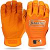 Franklin CFX Pro Chrome Batting Gloves Orange Adult Baseball Gloves Dual-Handed 20604