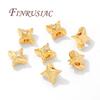 9.5mm*6mm Stars Spacer Bead 18K Gold Plated Jewelry Accessories,Beads Separators,Bracelets&Necklaces Beads