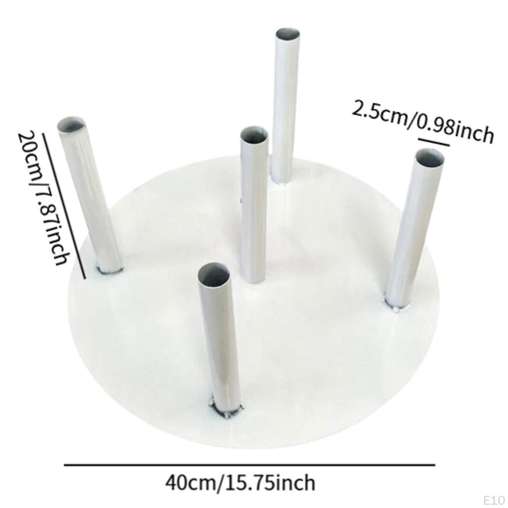 Basis für Blumenständer, Floraler Standfuß, Türträger, Halterung für