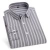 New In Shirt Over Size Long-sleeve Shirts for Men Slim Fit Formal Plain Shirt Soft Comfortable Striped Plaid Office Full Clothes