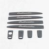 For Mitsubishi Outlander 2013 - 2015 2016 2017 2018   Door Handle Cover Bowl Frame Cover Trims Sticker Car Accessories