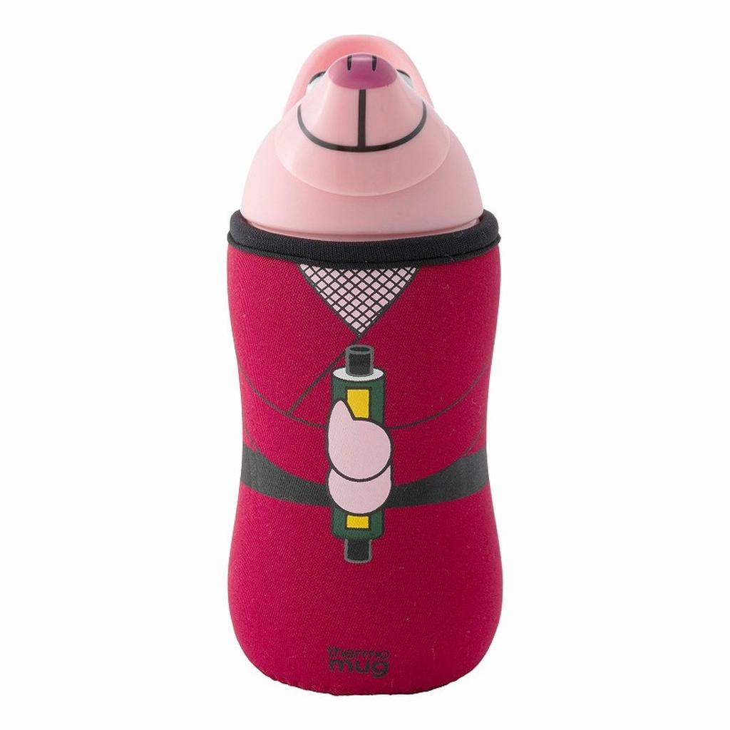 THERMO MUG Animal Bottle Pink (Ninja)