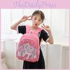 Fun And Whimsical Nylon Kids Backpack With Cartoon Animal Designs For School