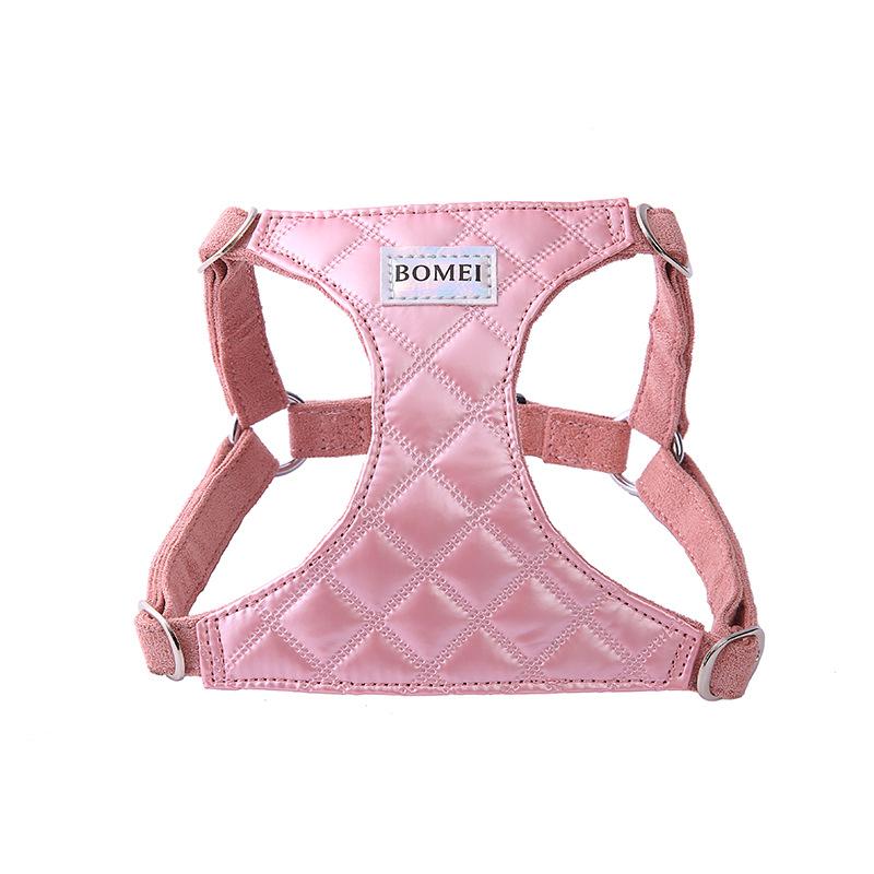 Small Dog Harness Vest Bright Style Pet Vest Harness Comfortable Adjustable Pet Harness for Teddy Pomeranian Pet Supplies