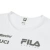 FILA Cycling Psyche Flow Series Fashion Versatile Letter Simple Comfortable Sleeveless Tank Top Men tops White A11M528112F-WT