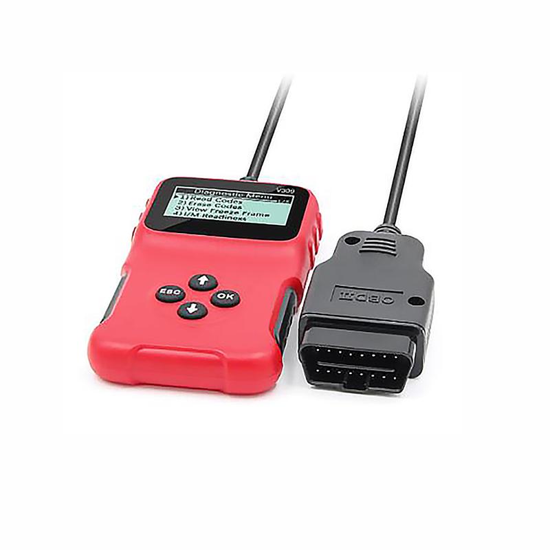 Multi-Language V309 Code Reader Read/Clear Fault Code I/M DTC OBD2 OBDII / EOBD USB OBD 2 OBD2 Car Diagnostic Scanner Auto