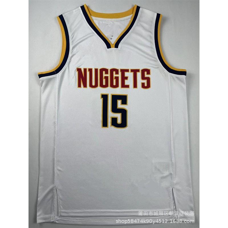 Herren Baumwoll-Basketballtrikot NBA Team City Edition Hitzepressung Benutzerdefinierter Name Nummer