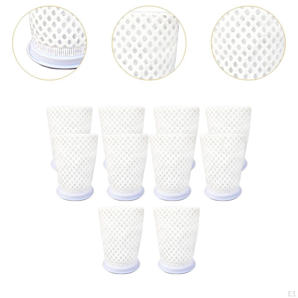 10 Aquarium Bags, Waste Net Accessory, Sump S, Tank Filtration Material Bags.