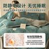 Thickened Milk Fleece Coral Fleece Bed Four-Piece Set Flannel Quilt Cover Bed Sheet Three-Piece Set