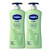 Vaseline Daily Brightening Aloe Fresh Body Lotion Twin Pack
