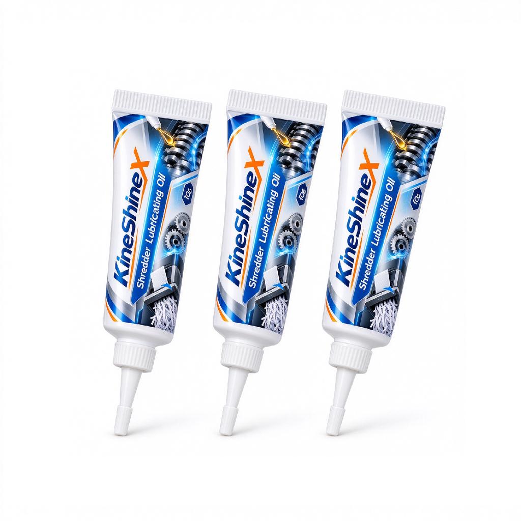 Paper Shredder Lubricating Oil, Anti-Jamming Maintenance Oil for Office Shredder