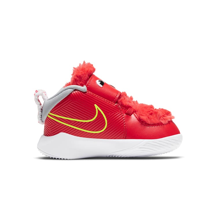 Nike Kids Team Hustle D9 Lil "Fast N Furry - Chile Red" Sneakers CT4066-600