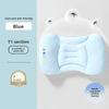 Cool-Touch Space Partition Baby Pillow for 6M-3Y, 4-Season Breathable, Spine Support, Essential for Toddler & Kindergarten Use