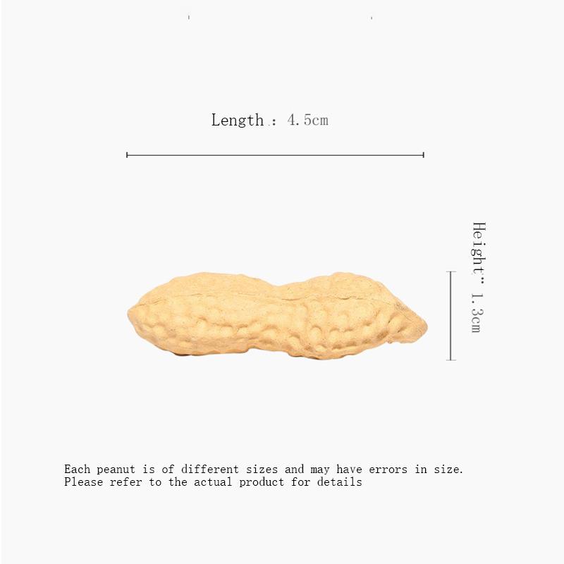 

Имитация фиолетовой скульптуры из арахиса из песка, креативные украшения для чайного стола, которые помогут вырастить маленьких чайных питомцев 2pc жёлтый