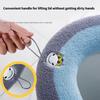 Pack Of 10 Thick Toilet Lid Cover For Home Bathroom NonSlip Design Quick Cleaning Toilet Seat Cover for Family Household