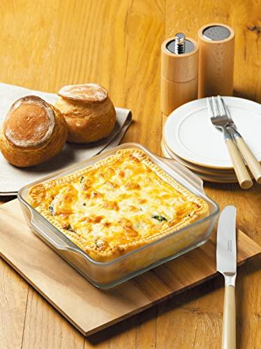 Adelia Cerabake Square Roaster MS, Microwave and Oven Safe