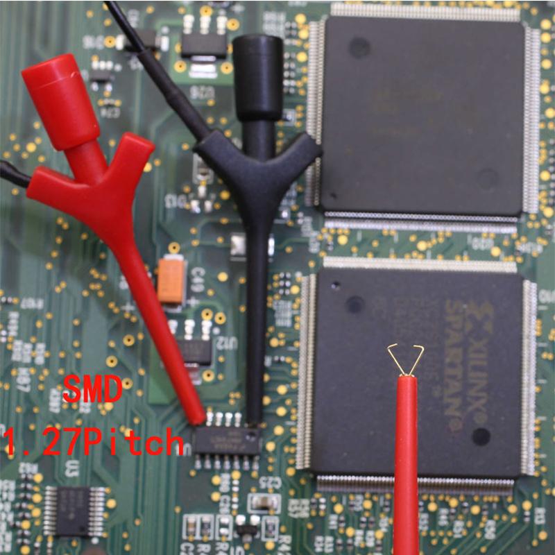 Multimeter Cable 2mm Socket Miniature Quick IC Test Clip