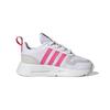 Adidas Originals Multix Comfortable Sports Durable Breathable Low-Top Lifestyle Casual Shoes Baby Shoes White Gray Pink GX4261