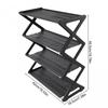 Ladder Shoe Rack X Shaped Easy Assembly Multi Layer Storage for Shoes