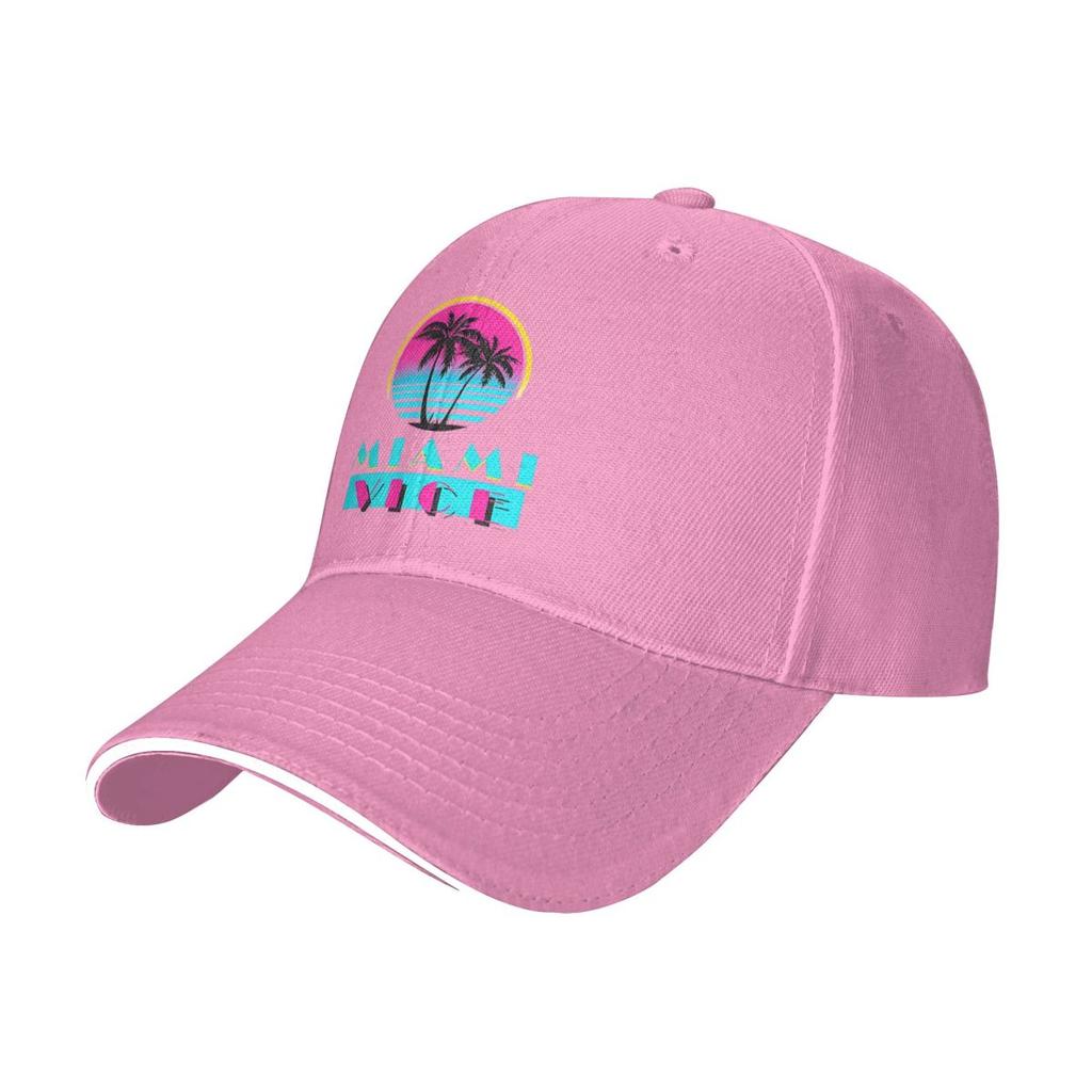 Miami Vice Round Lightweight Hats Woman Hats For Men Baseball Cap Men