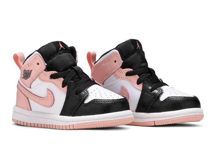 Jordan 1 Mid Arctic Orange Black Toe (TD)