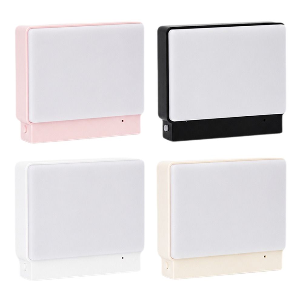 With LED Lights Magnetic Fridge Sticker Light Round Square Fridge Decoration Magnets  Office