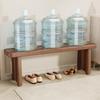 Wooden Shoe Changing Stool Living Room Bench Luxury Decorative Entrance Low Benches Multifunctional Modern Rectangular Stools