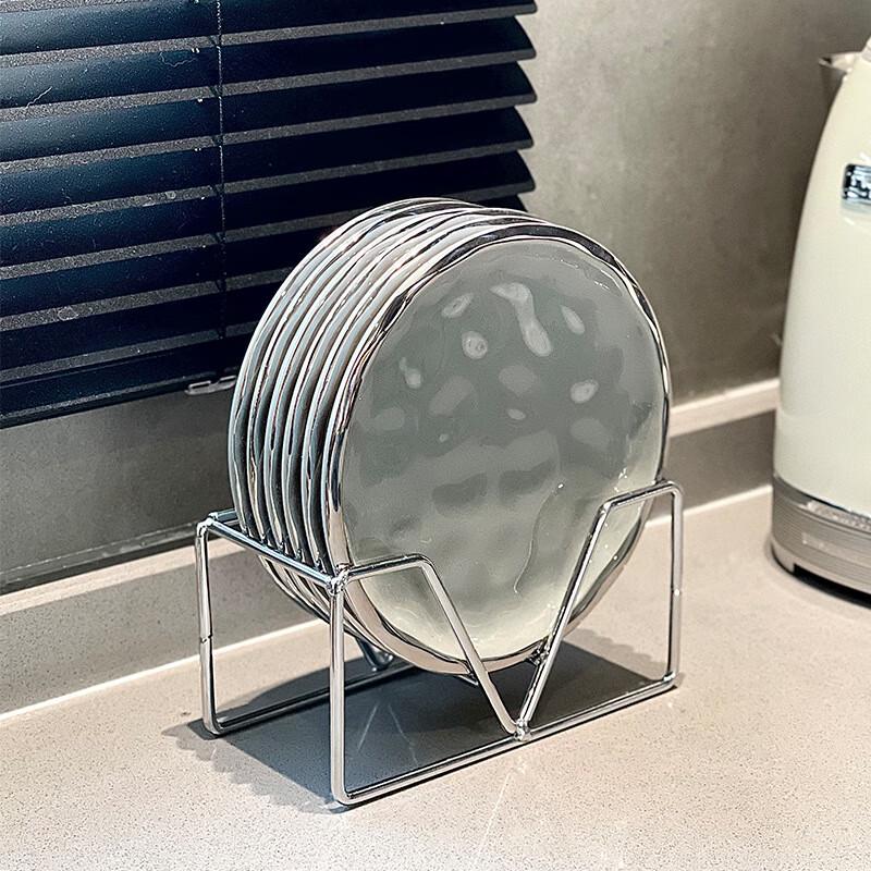 Qianxing Nordic Ceramic Hand-Pinched Bone Plate Set