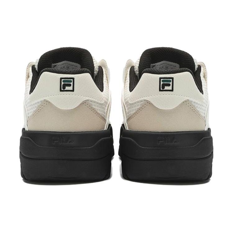 Fila Rosetta Красочная Ткань Синтетическая Кожа Удобные Универсальные Низкие Повседневные Кроссовки Женские кроссовки Черный Белый F12W411204FGA