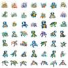 50PCS Cute Marine Life Waterproof Stickers for Water Bottles, Computers, & DIY Stationery