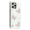 For iPhone 14 Pro Case WANLONFENG Electroplated Epoxy TPU+Acrylic Phone Cover with Tempered Glass