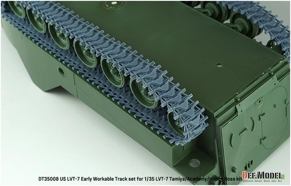 Differential Model Current American Amphibious Vehicle Movable Track Set Early Type Tamiya Academy Hobby Plastic Model Parts DT35008 DEF.MODEL 1/35