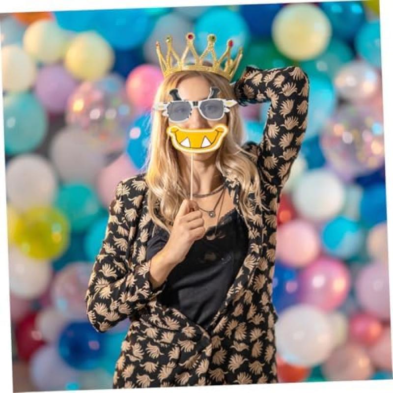 2 Pack Cow Sunglasses, Lightweight Polycarbonate Funny Animal Glasses for Adults, Party Photo Booth Props Birthday Masquerade Accessories