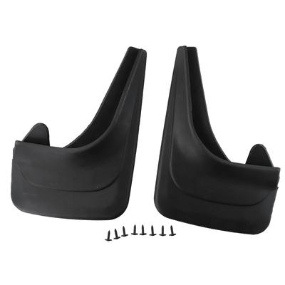Garde-boue noirs pratiques neufs 1 paire Pièces de haute qualité Remplacements professionnels Garde-boue Bavettes