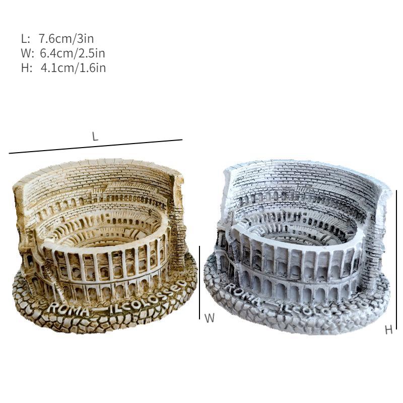 Colosseum Sandware Sand Tray Toy Rome Italy Architecture Model Kits Gift for Boys Girls Age 14+