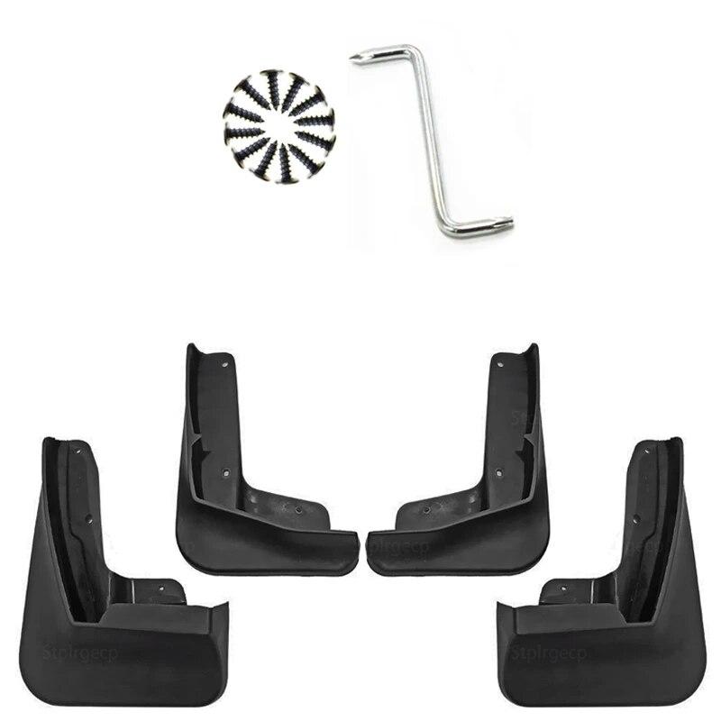 For VW Volkswagen Polo MK6 AW 2018   Car Fender Mudguard Mud Flaps Guard Splash Flap Car Accessories