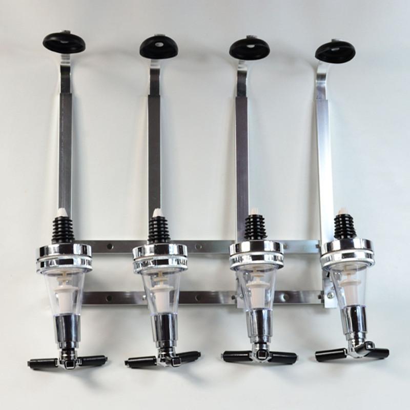 

Настенная полка для розлива напитков, 4 головки, бар, западный ресторан, киоск с едой, инструменты, кафе