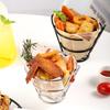 Cestino per Patatine Fritte Secchiello per Snack Cestino per Conservare Patatine Fritte Pollo Fritto Scolino per Olio Contenitore per Stoviglie Creative