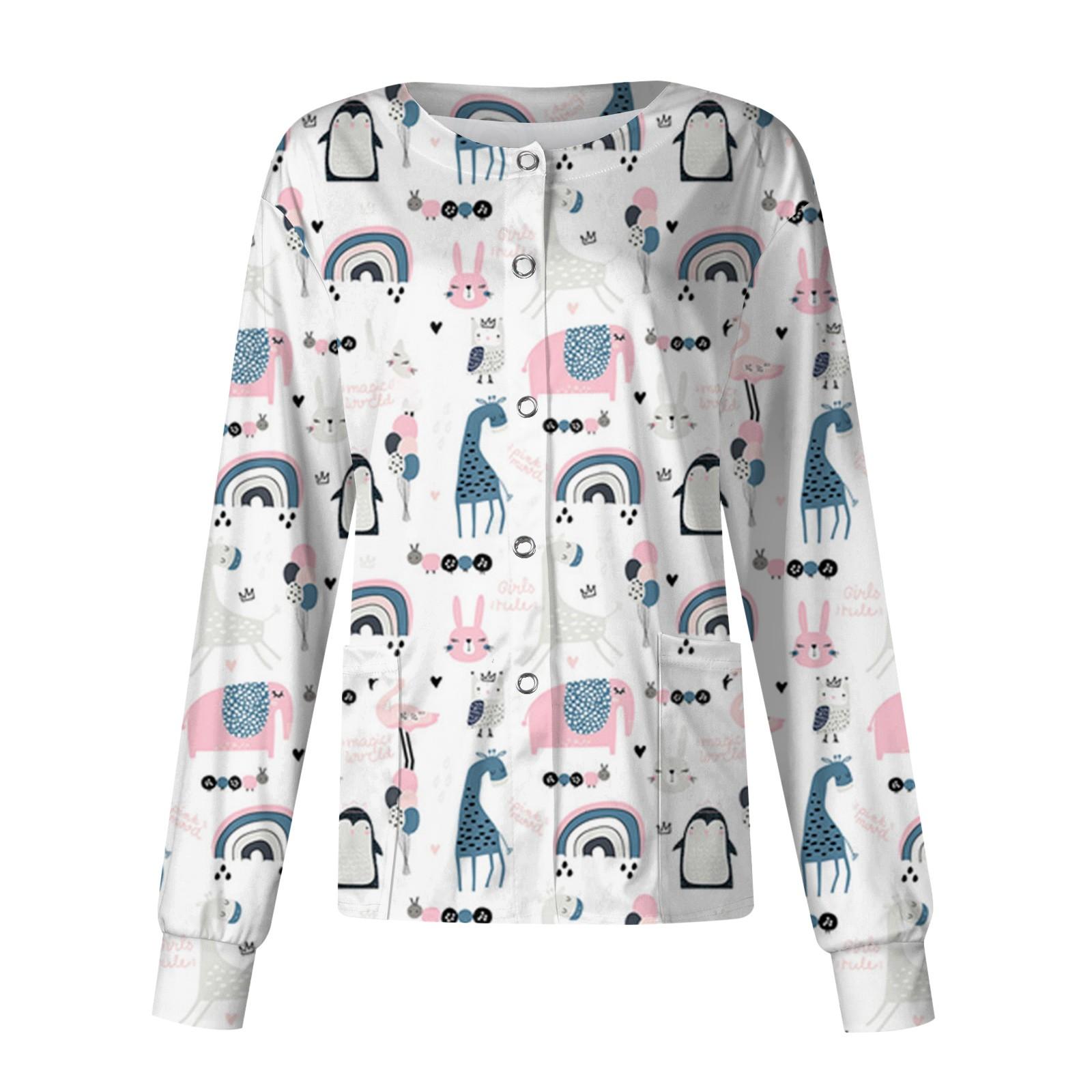 

Жіночий комбінезон з довгим рукавом і кишенею, робочий комір-стійка, однобортний захисний комбінезон, кардиган, топ XL білий