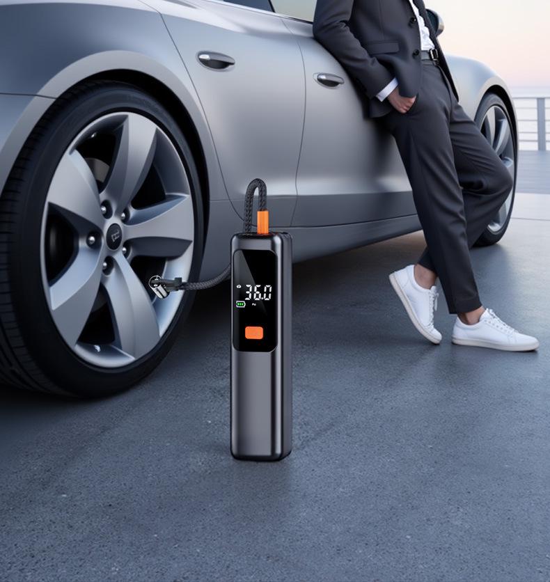 Portable High-Pressure Electric Car Tire Inflator