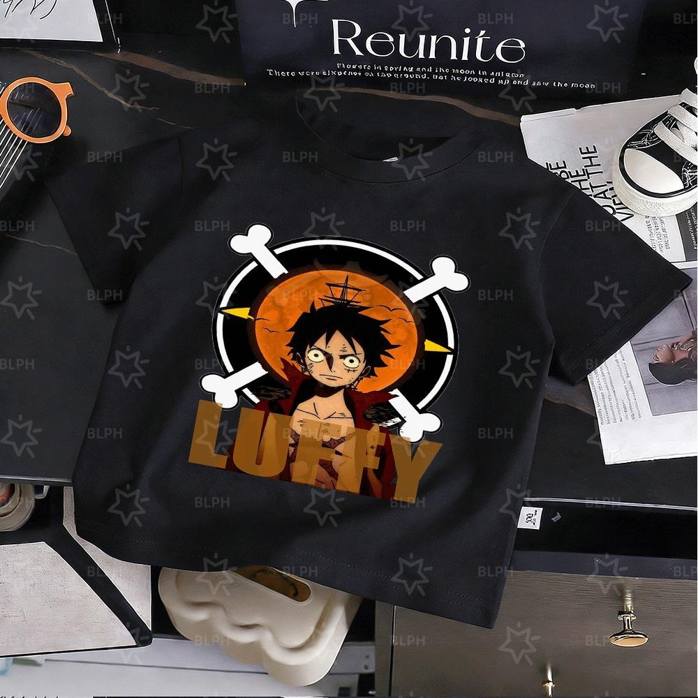 Printed Kids TShirt Cool Anime Character Design for Boys and Girls Comfortable Cotton Tee for Daily Wear and