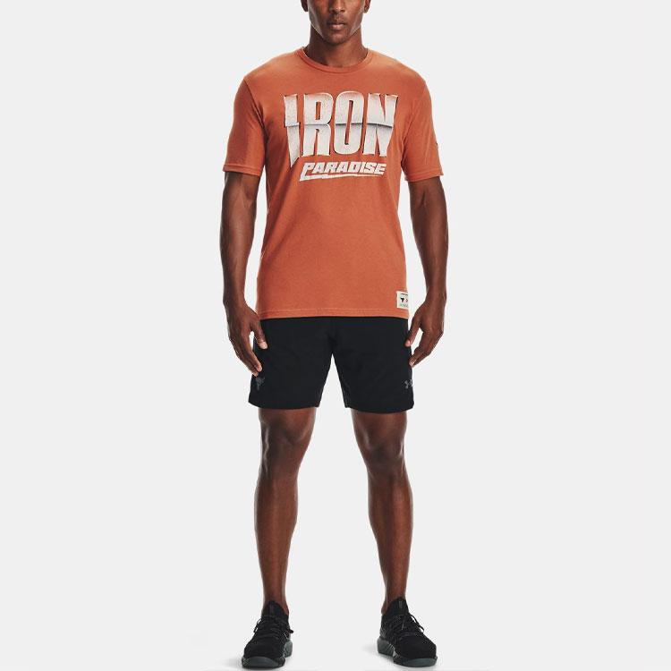 Under Armour T Shirt Men's Orange 1363557-843