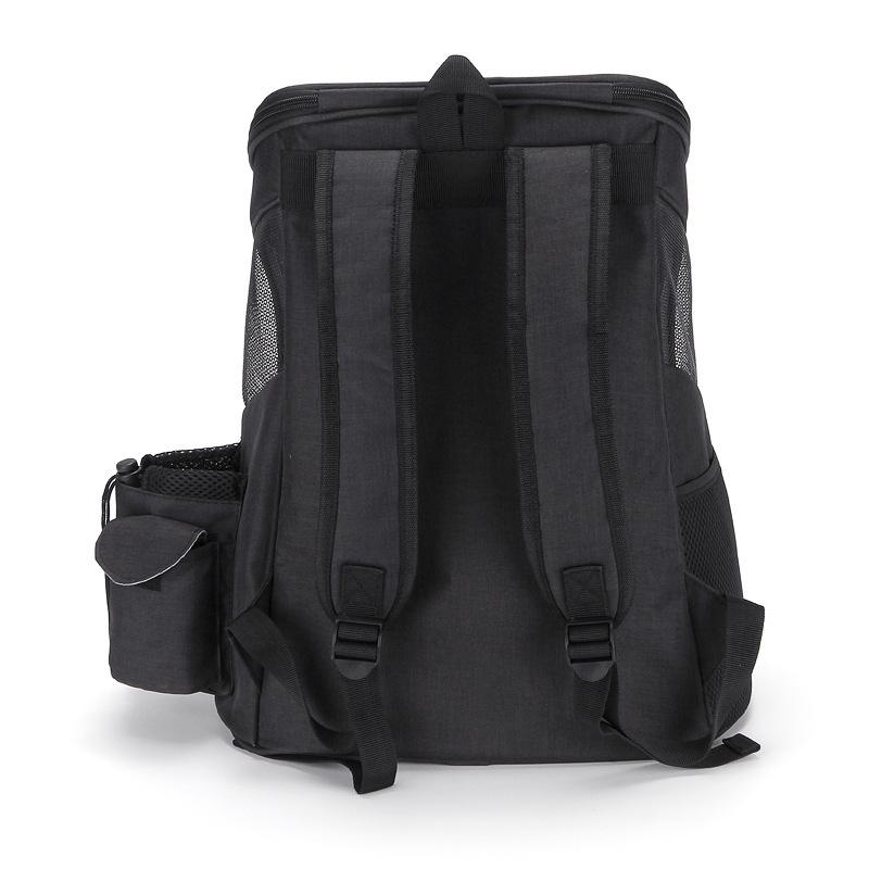 Tragbarer Haustierrucksack für Katzen & Hunde - Doppelschulter, Brusttasche, Ausflugs-Träger