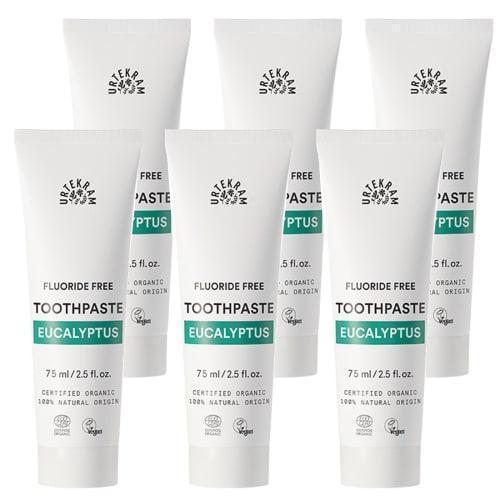 

Urtekram Eucalyptus Toothpaste, 75ml, Pack of 6