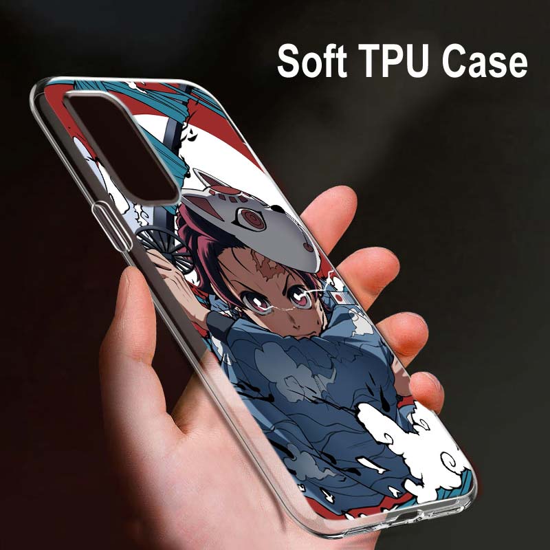 

Kamado Nezuko Kimetsu No Yaiba для OPPO Reno7 SE 6 5 ZF 4G 5G Find X2 X3 Neo Lite Pro Plus прозрачный мягкий чехол для телефона OPPO Reno5 F 4G