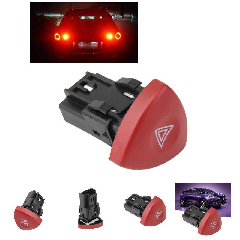 Emergency Hazard Flasher Warning Light Switch Button For Renault Laguna Opel Vivaro Movano F-Best