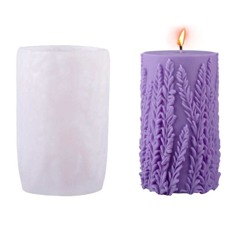 Matrițe Lumânare Pilon Flori Cilindru Matriță Silicon Ornament Matrițe Turnare Matrițe Gips Matrițe Rășină Epoxidică