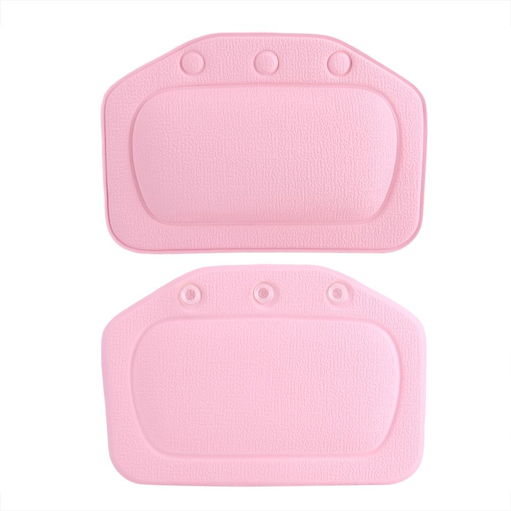 Soft Foam Padded Spa Bath Pillow Tub Headrest Head Neck Back Cushion Bathroom