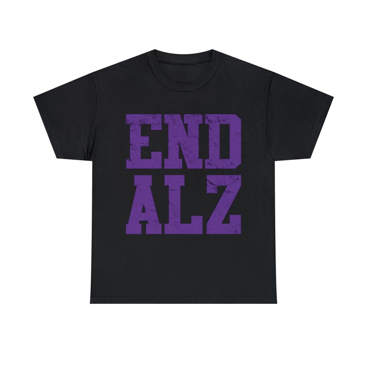 End Alz Graphic Tee Shirt, S-5XL M